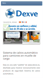 Mobile Screenshot of calzos-para-camiones.dexve.es